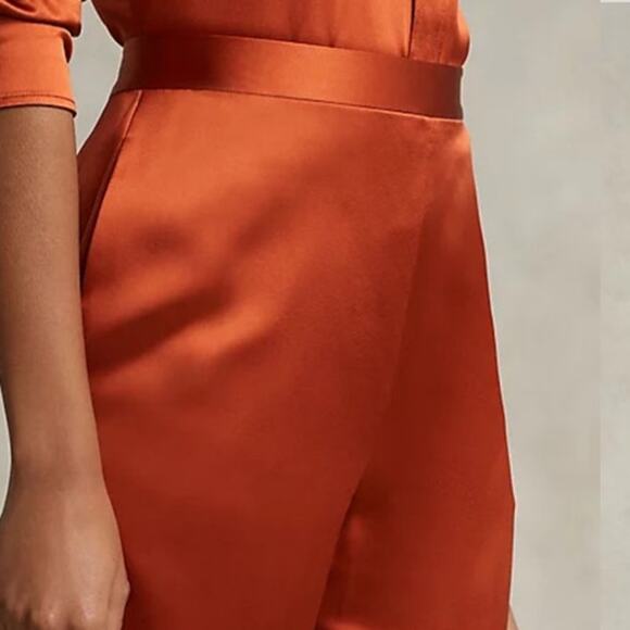 Polo by Ralph Lauren Orange Straight Leg Pants & Jumpsuit - Picture 3 of 12
